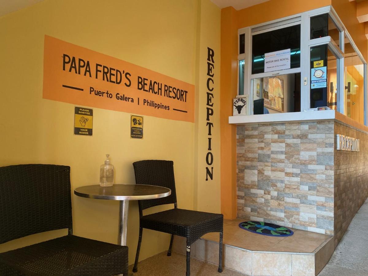 Papa Freds Beach Resort Puerto Galera Dış mekan fotoğraf