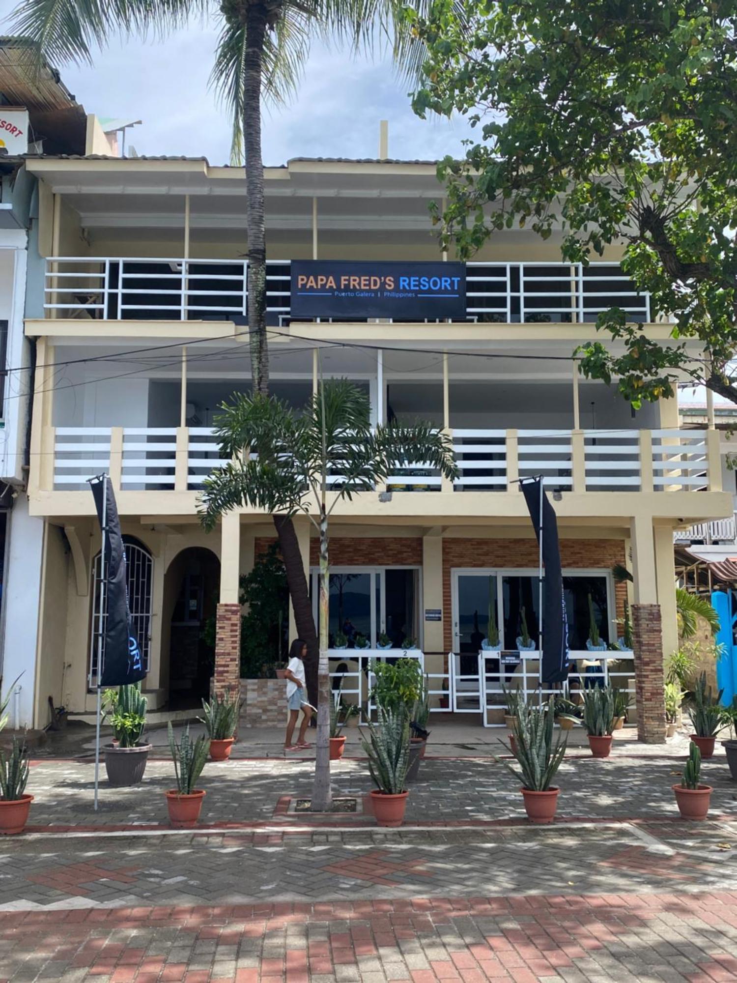 Papa Freds Beach Resort Puerto Galera Dış mekan fotoğraf