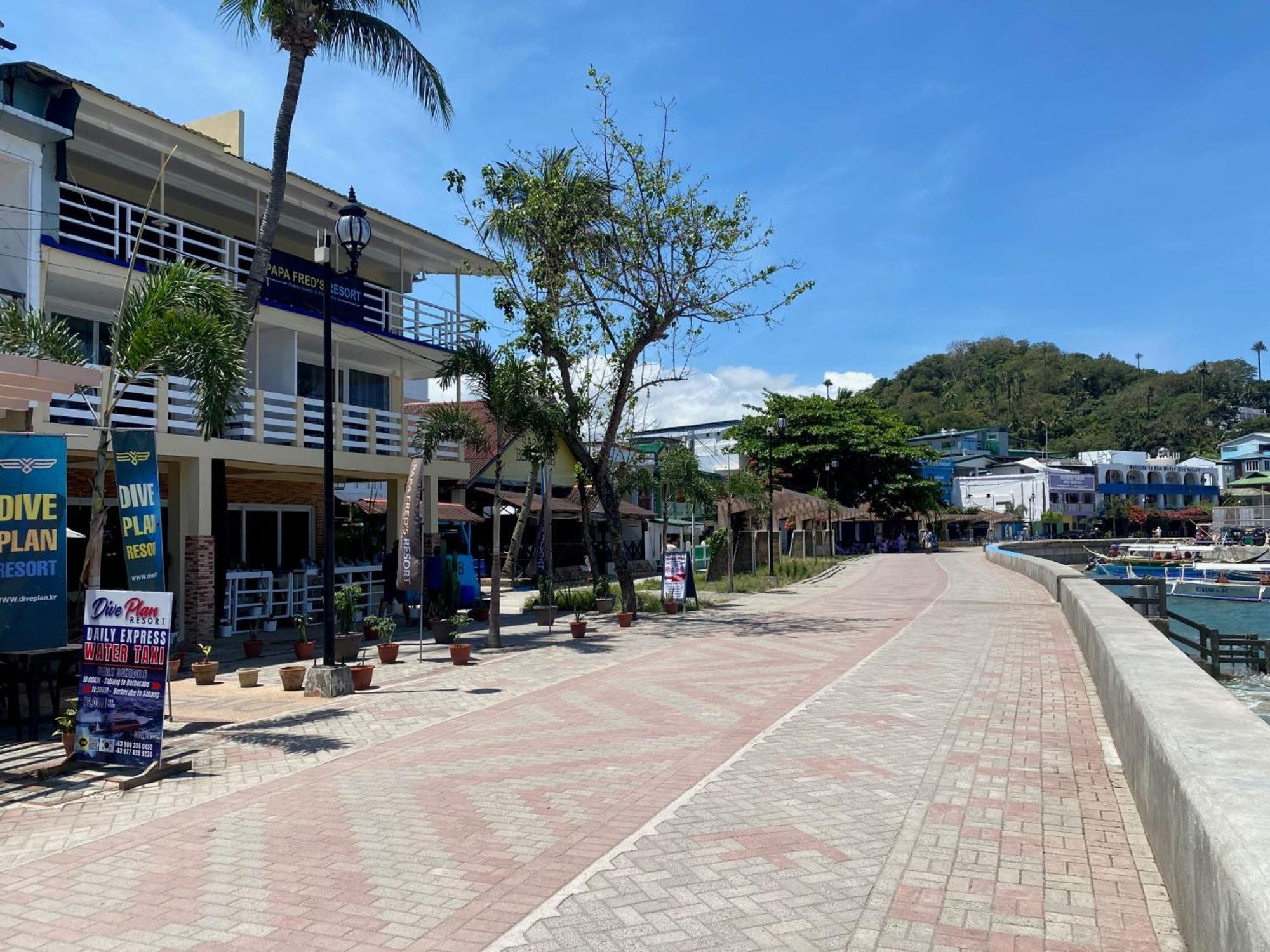 Papa Freds Beach Resort Puerto Galera Dış mekan fotoğraf
