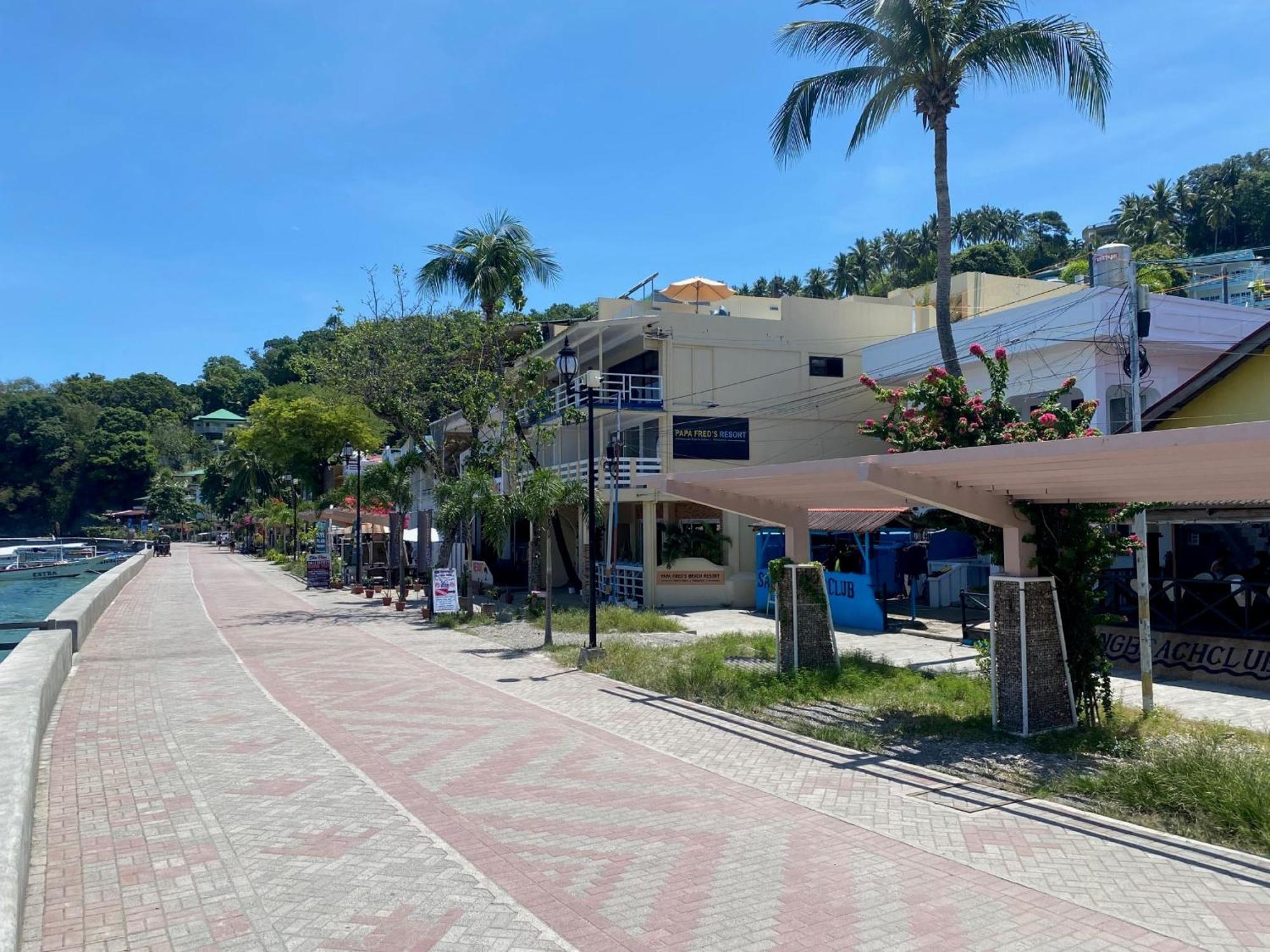 Papa Freds Beach Resort Puerto Galera Dış mekan fotoğraf