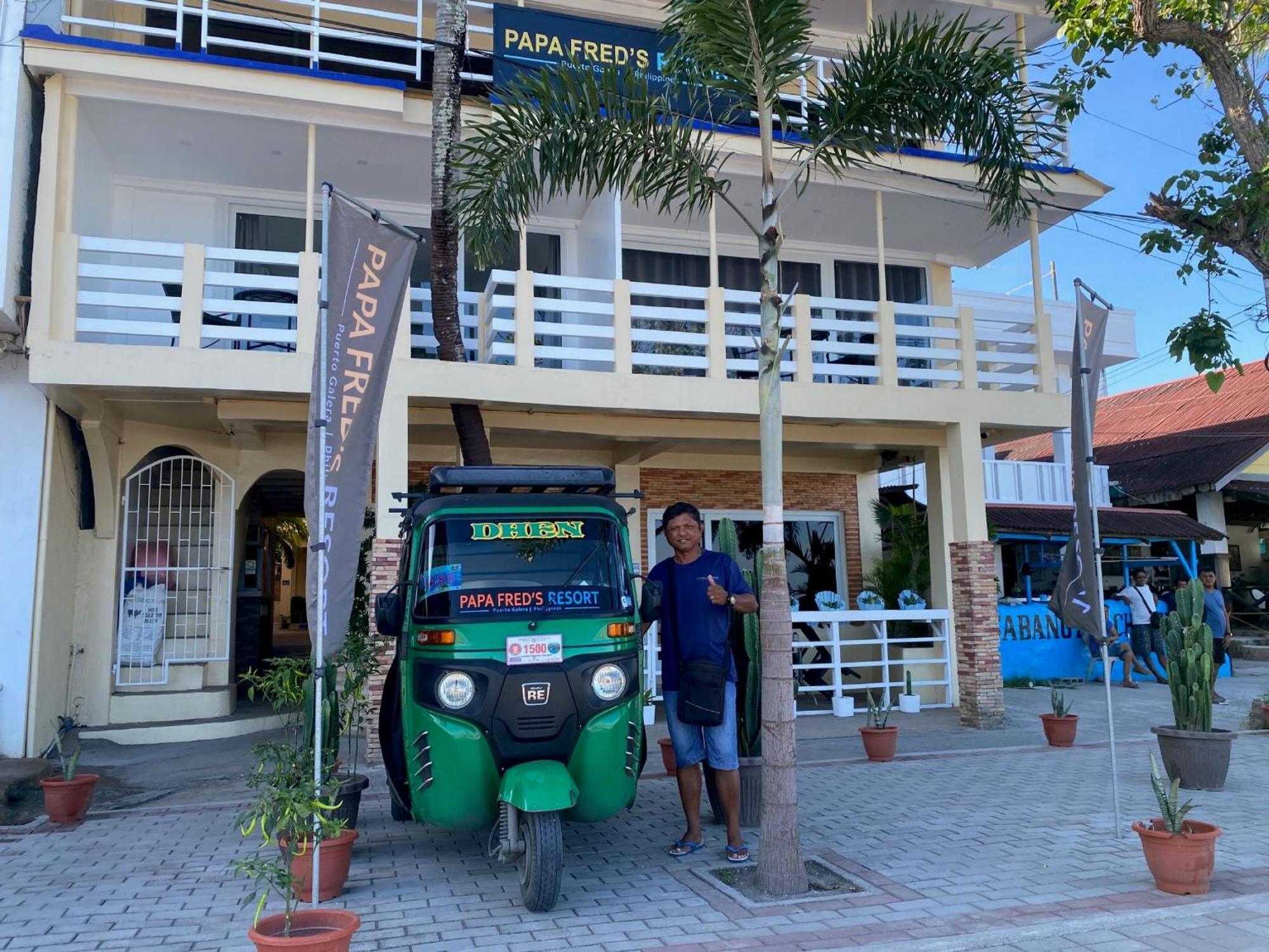 Papa Freds Beach Resort Puerto Galera Dış mekan fotoğraf