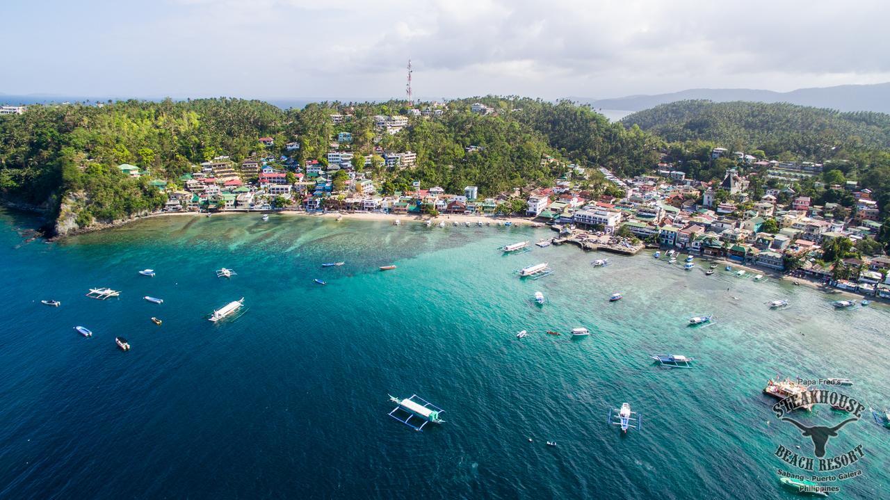 Papa Freds Beach Resort Puerto Galera Dış mekan fotoğraf